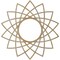 Ekena Millwork Eleanor Wood Fretwork Pierced Ceiling Medallion, Hickory, 32"OD x 12 3/8"ID x 1/4"T CMWP32X32X0250EAHI - alternate 5